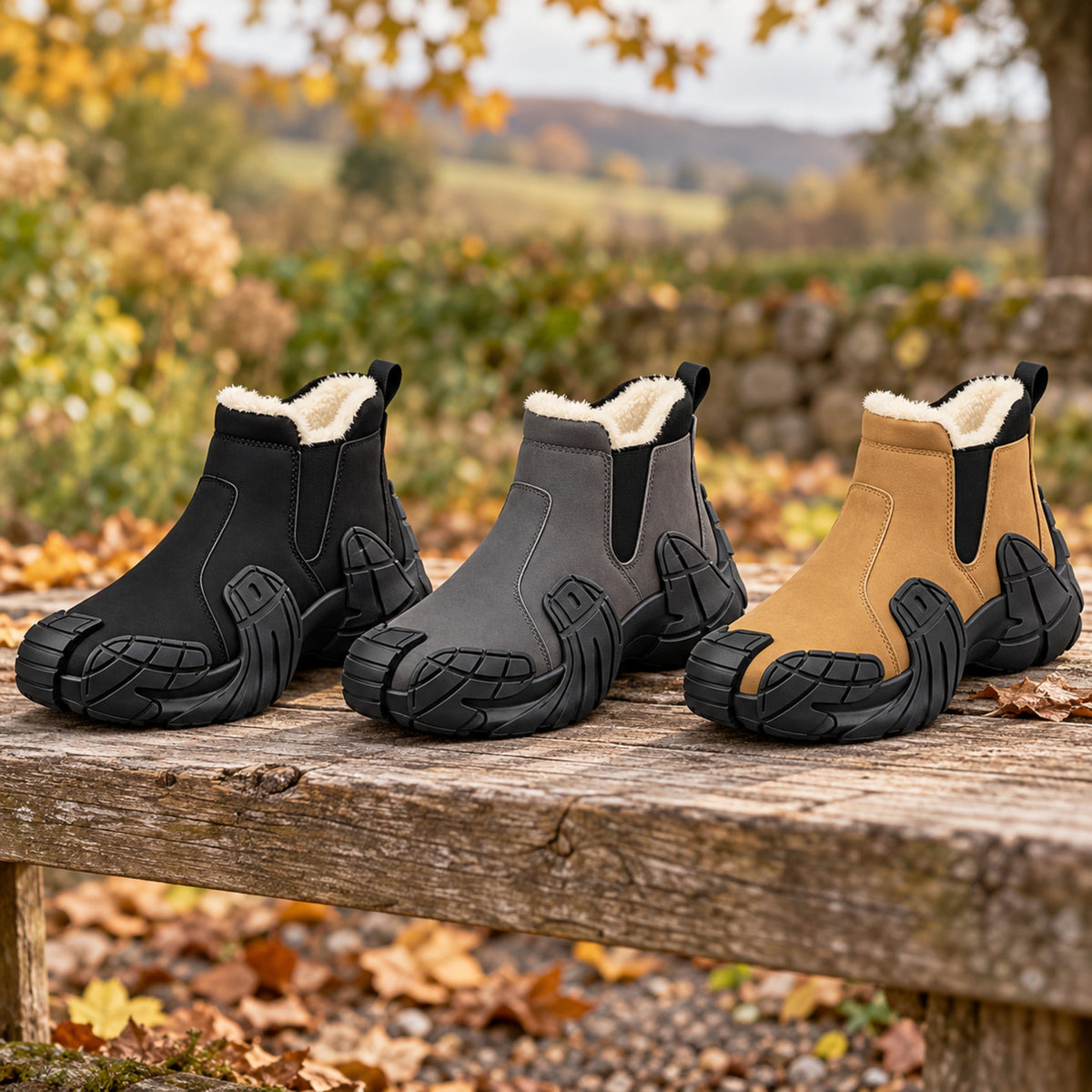 The Ferndry Boot – Fleece-Lined Waterproof Ankle Boot